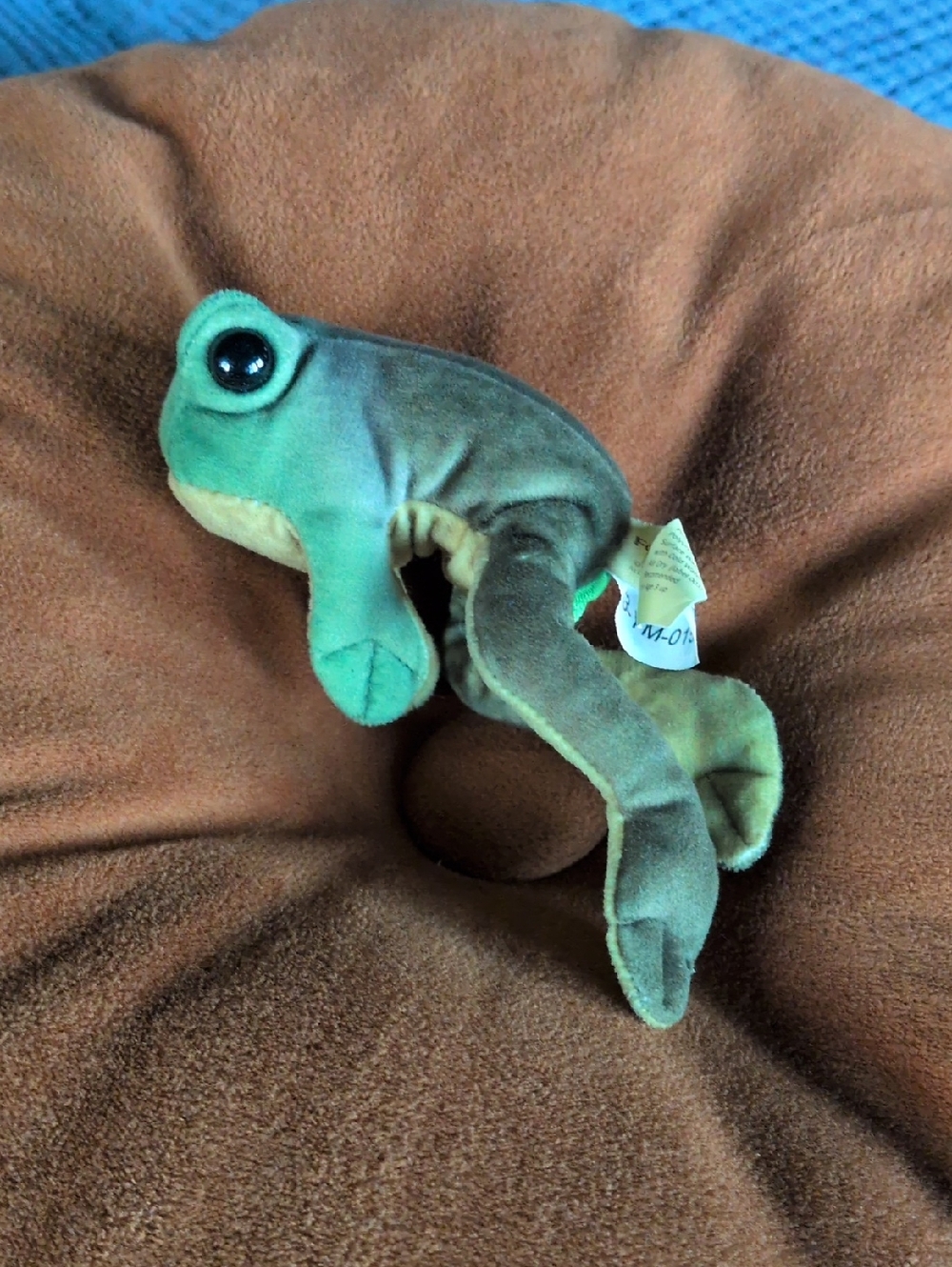 Green Frog Puppet